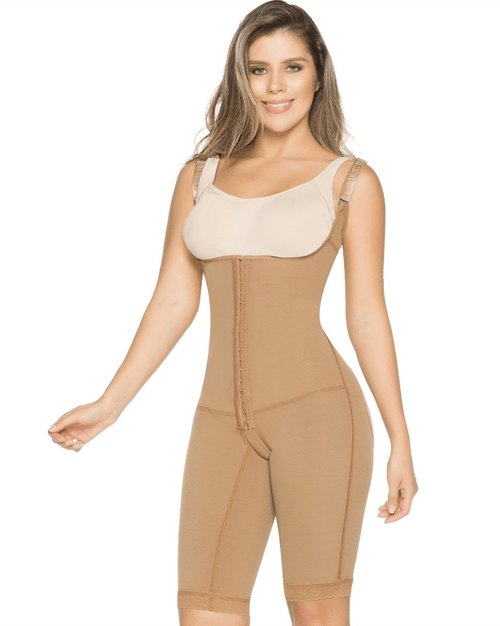 Post Op Shapewear With Sleeves Full Bodysuit