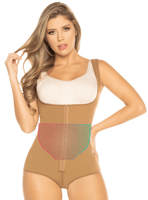 Post Surgical Abdominal Board - Brown