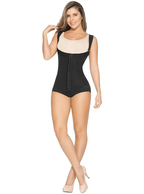 PowerFlex Boyshort Firm Girdle High Back Continuous Wide Strap