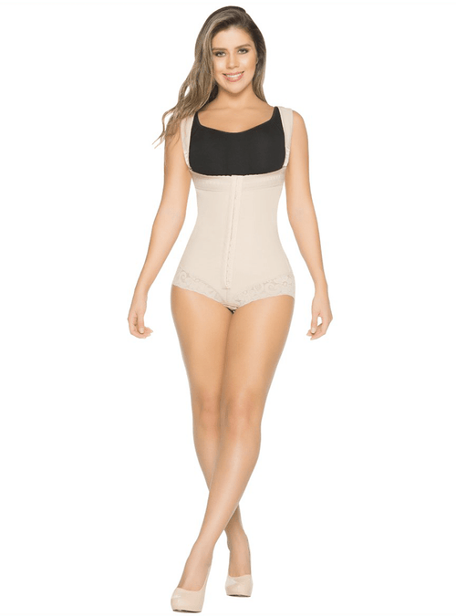 PowerFlex Boyshort Firm Girdle High Back Continuous Wide Strap