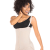 Girdle Strapless Boyshort Firm Compression with Flexible Back Support