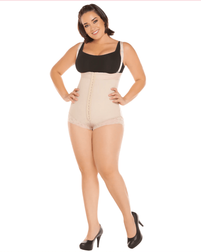 Powerflex Strapless BoyShort Firm Girdle