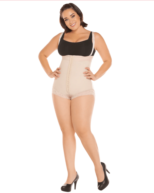 Powerflex Strapless BoyShort Firm Girdle