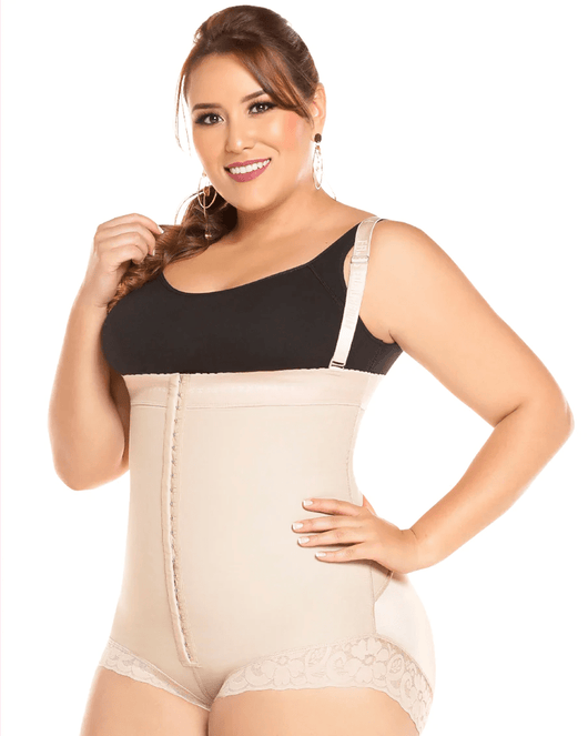 Powerflex Strapless BoyShort Firm Girdle