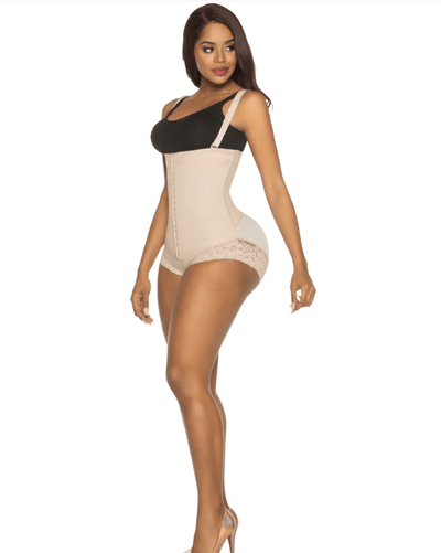 Powerflex Strapless BoyShort Firm Girdle