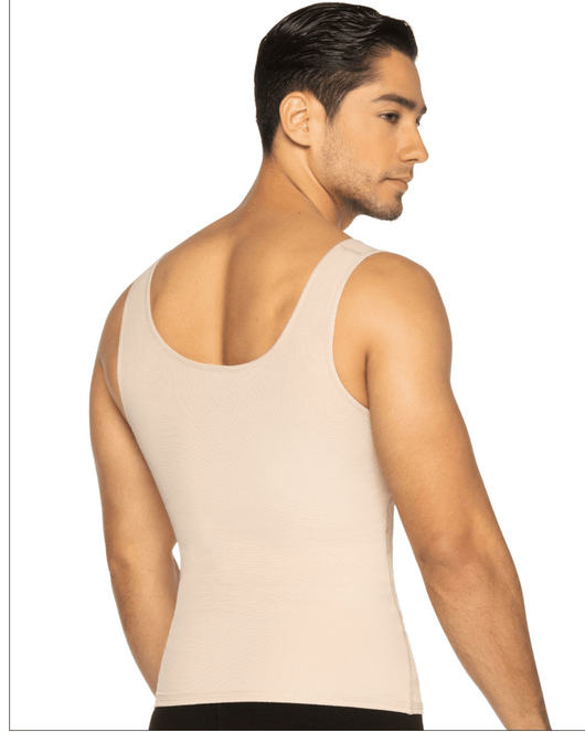 Reducer T-Shirt with Latex for Men Shapewear