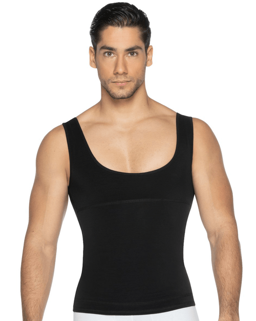 Reducer T-Shirt with Latex for Men Shapewear