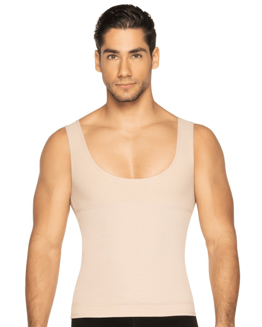 Reducer T-Shirt with Latex for Men Shapewear