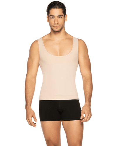 Reducer T-Shirt with Latex for Men Shapewear