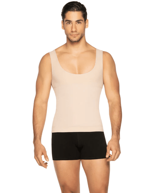 Reducer T-Shirt with Latex for Men Shapewear