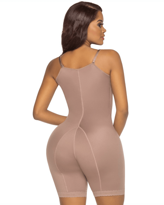 Soft And Smooth Shapewear Mid Thigh Bodysuit