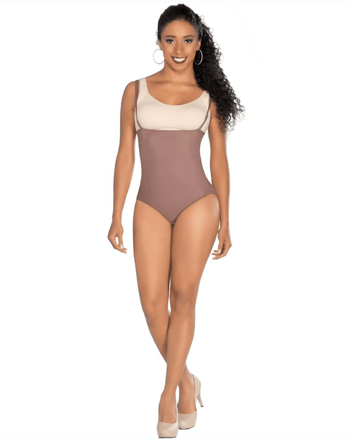 Soft And Smooth Shapewear Straight Back Bodysuit