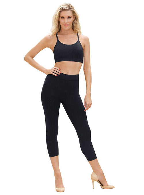 Adult Microfiber Capri Leggings