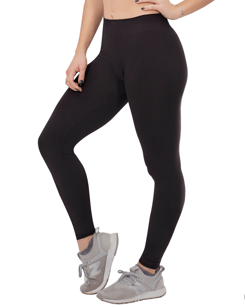 Microfiber Wide Waist Ankle Leggings