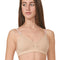 Clear Back Strap Padded Seamless Bra with Convertible Straps for Low-Back Outfits
