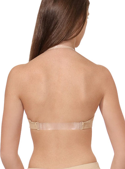 Final Sale Clearance Padded Seamless Clear Back Strap Bra