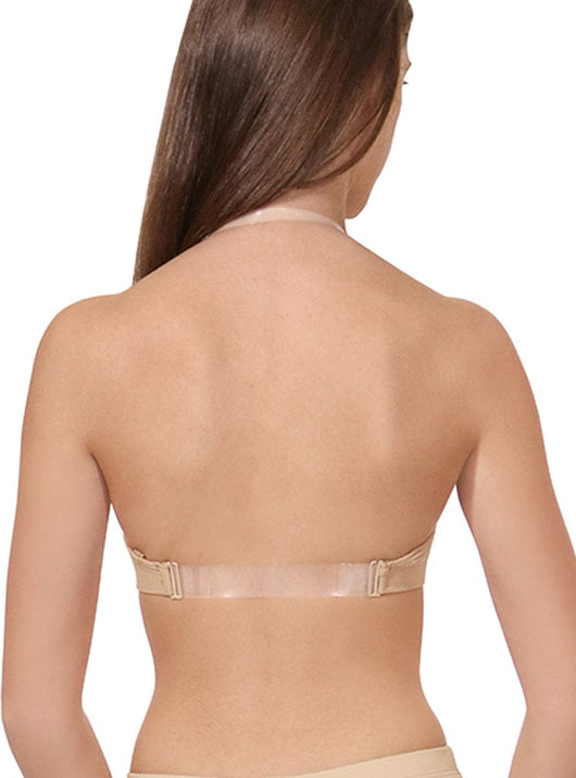 Padded Seamless Clear Back Strap Bra