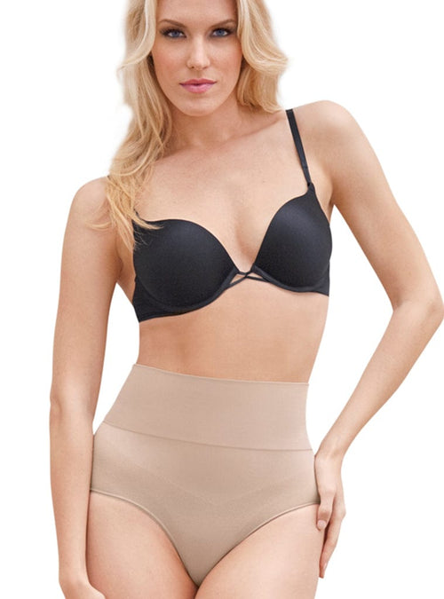 Seamless Mid Waist Thong Shaper