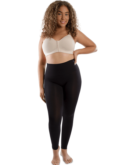 Womens Seamless Microfiber High Waist Leggings
