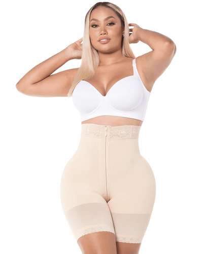 Fajas Hourglass BBL Extra High Waist Thigh Shaper