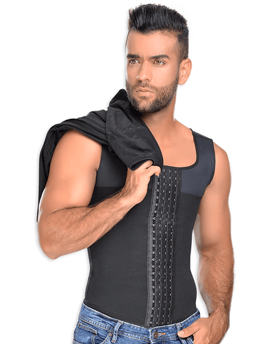 Fajas Lipo Waist Vest with Foam Side Pad Men’s Shapewear