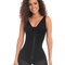 Fajas Mid Thigh Body Suit Shapewear - Black