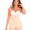 Fajas Short Girdle With Front Closure - High Compression Mid-Thigh Body Shaper for Post Surgery & Postpartum