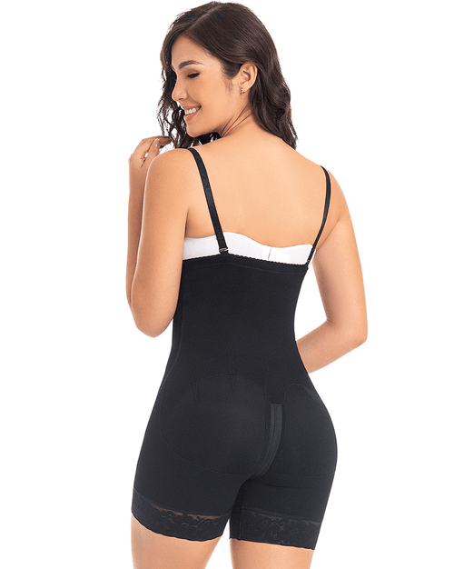Fajas Strapless With Inner Bottom Zipper