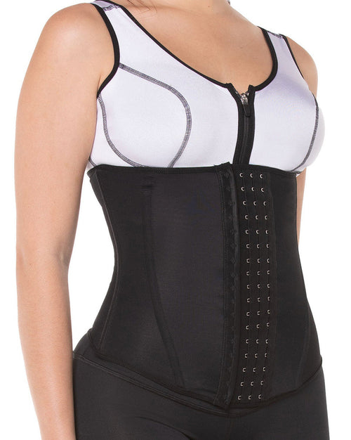 Fajas Waist Cincher with 4 Hook-and-Eye Closure
