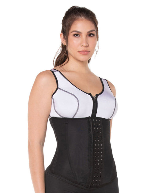 Fajas Waist Cincher with 4 Hook-and-Eye Closure