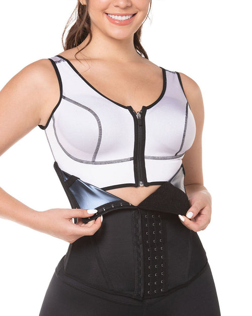 Fajas Waist Cincher with 4 Hook-and-Eye Closure