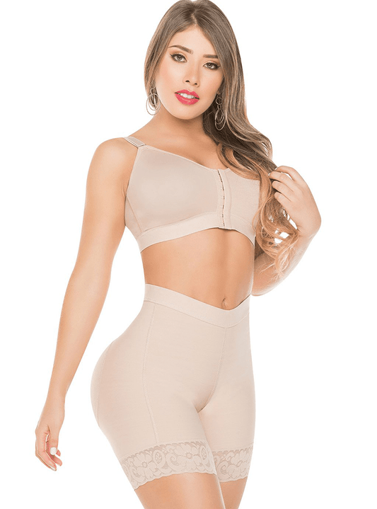 Fajas High Waist Compression Slimmer Shapewear Shorts