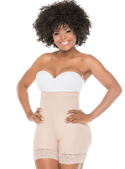Final Sale Clearance Fajas High Waisted Compression Shaper Shorts for Women
