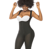 Fajas Stage 1 Post Surgery Knee Length Full Body Shaper - Size 3XL/42