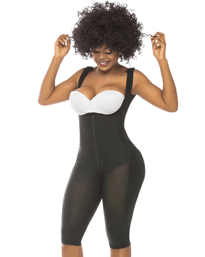 Final Sale Clearance Fajas Stage 1 Post Surgery Knee Length Full Body Shaper