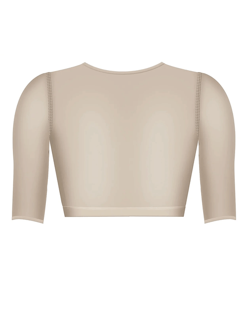 Fajas Surgical Breast Augmentation Bra with Sleeves Liposuction Arm Shaper Postsurgical Girdle for Women Powernet