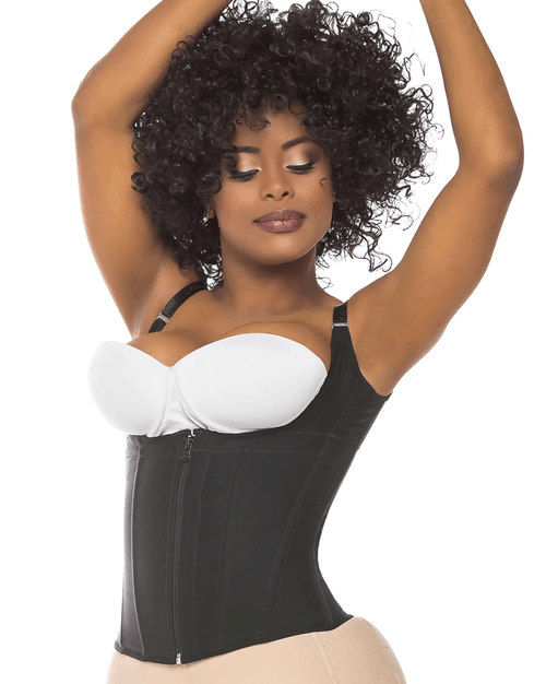 Post-Surgery Fajas Waist Trainer Vest with High Compression Shaping