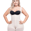 Fajas Butt Lifter Colombian Bodysuit Shapewear - Beige