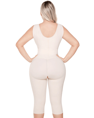 Fajas Colombian Full Body Shaper for Post-Op with Built-in Bra