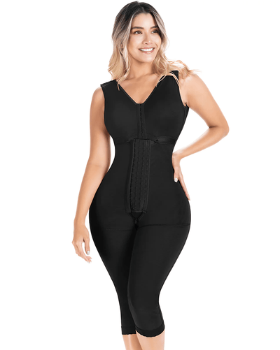 Fajas Colombian Full Body Shaper For Post Surgery With Built-In Bra | Butt Lifting Effect & Tummy Control