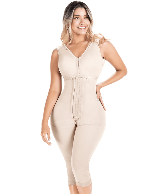 Fajas Colombian Full Body Shaper For Post Surgery With Built-In Bra | Butt Lifting Effect & Tummy Control
