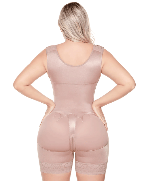 Colombian Fajas Open Bust Bodysuit Medium Compression Post-Op Shaper