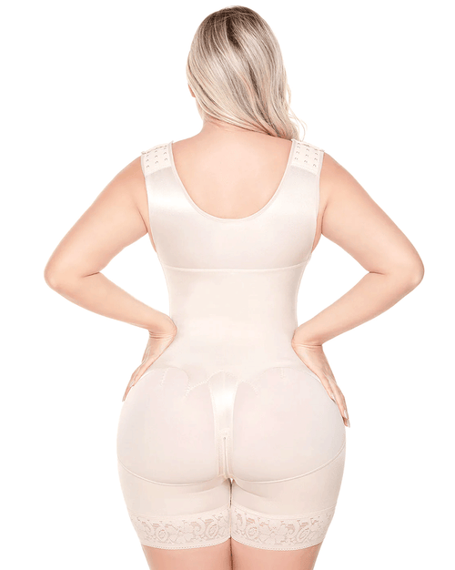 Colombian Fajas Open Bust Bodysuit Medium Compression Post-Op Shaper