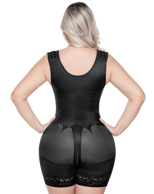 Colombian Fajas Open Bust Bodysuit Medium Compression Post-Op Shaper