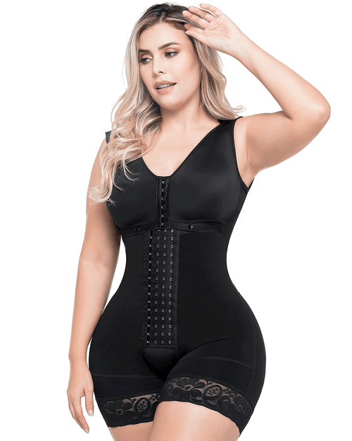 Fajas Dress Nightout Bodysuit With Built-In Bra And Medium Compression