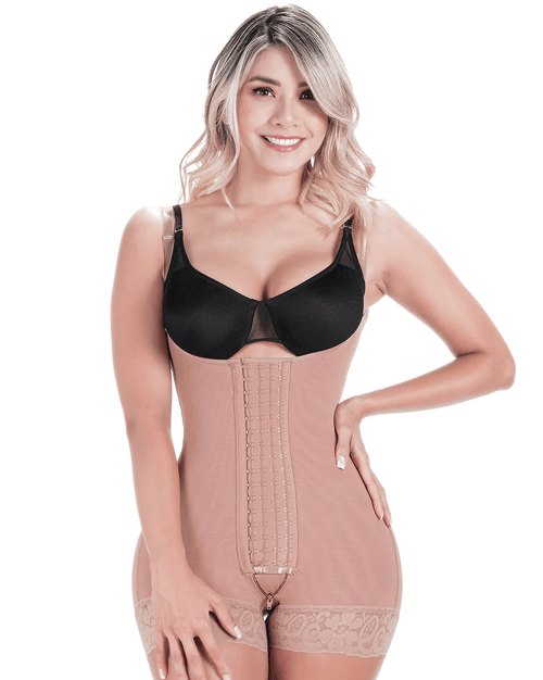 Colombian Fajas Shapewear Bodysuit For Postpartum And Post-Surgery Recovery