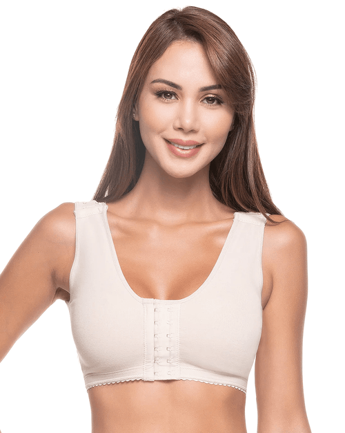 Fajas Front Closure Postsurgical Bra