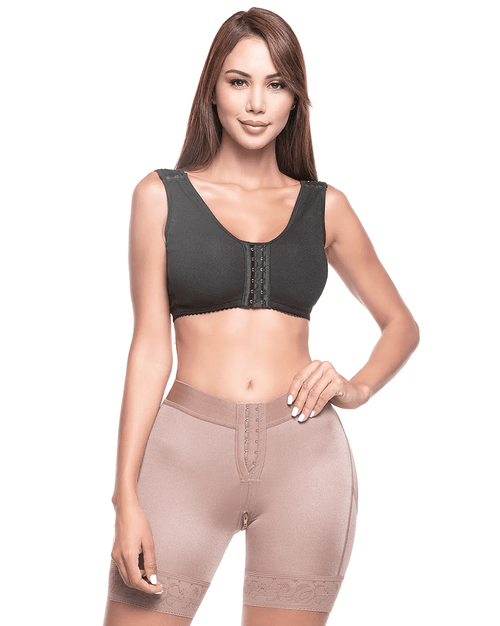 Colombian Fajas High Waisted Shaper Shorts with Medium Compression