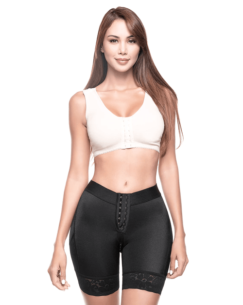 Colombian Fajas High Waisted Shaper Shorts with Medium Compression