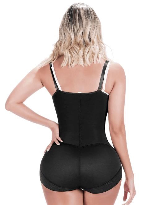 Fajas Post-Op Fajas after Tummy Tuck and Lipo Open Bust Panty Shapewear Bodysuit Powernet